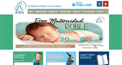 Desktop Screenshot of hospitalroble.com